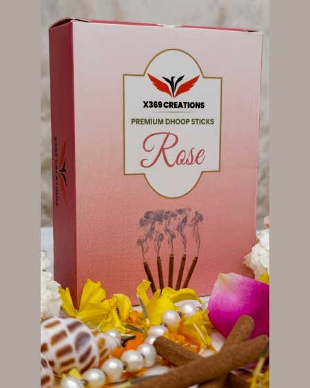Rose Dhoop Sticks